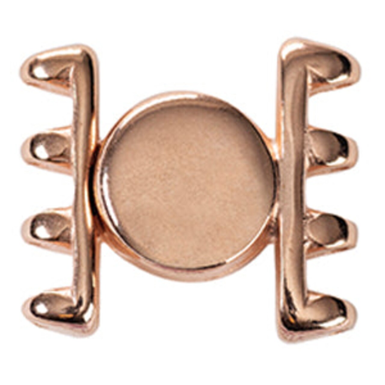 Ateni IV Superduo Magnetic Clasp Rose Gold Plate 1 piece Michaels